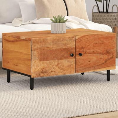 Salontafel 80x50x40 cm massief acaciahout