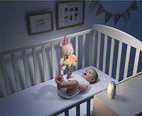 Chicco babyfoon First Dreams meisjes wit/blauw 3-delig - thumbnail