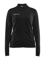 Craft 1910155 Evolve Full Zip Wmn - Black - S - thumbnail