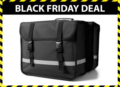 JONSKA Dubbele Fietstas - 2x 13,5 Liter