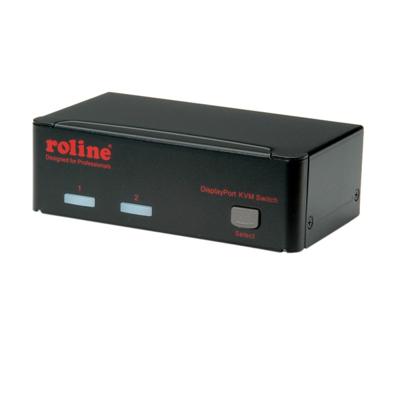 ROLINE DisplayPort USB 2.0 KVM Switch, 1 User - 2 PC ROLINE DisplayPort USB 2.0 KVM Switch, 1 User - 2 PC