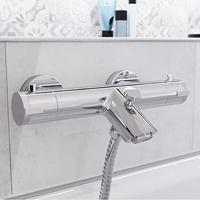 Thermostatische Badmengkraan Schutte London Chroom Schütte - thumbnail