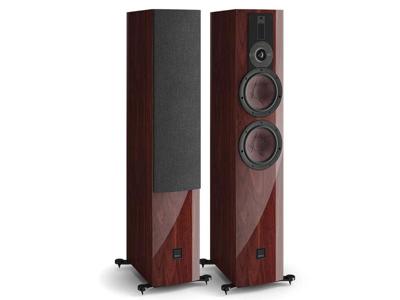 DALI RUBIKORE 6 vloerstaande speaker hoogglans kastanje