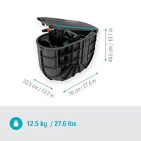 GARDENA 18650-20 Tuinslanghaspel 11 mm 20 m 1 stuk(s) - thumbnail