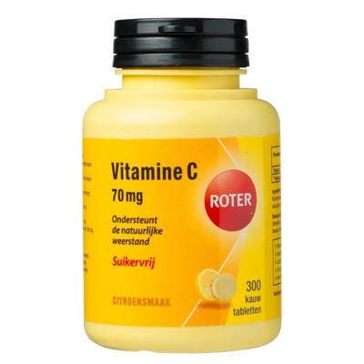 Roter Vitamine C 70mg Suikervrij Tabletten Roter Vitamine C 70mg Suikervrij Tabletten