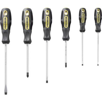 PROXXON schroevendraaierset "flex dot" screw driver sets 6-te. schl.+kreuz.(pz)