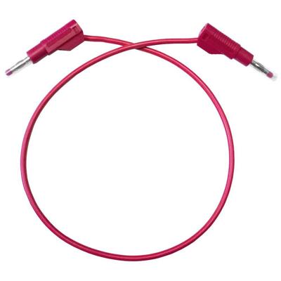Mueller Electric BU-P4911B-79-2 Meetsnoer Bananenstekker Bananenstekker 2 m Rood 1 stuk(s)