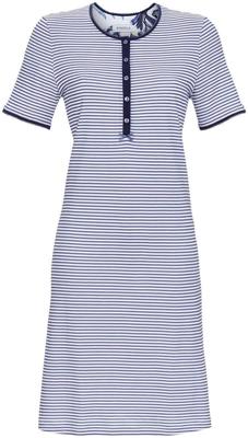 Schaduwblauw strepen nachthemd Ringella Schaduwblauw strepen nachthemd Ringella