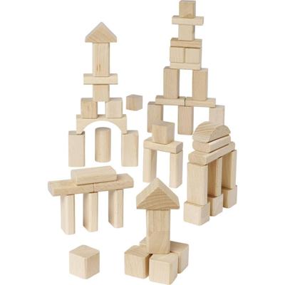 Eichhorn houten blokken, 50dlg.