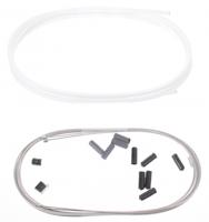 Elvedes Schakel kabelkit atb / race compleet - wit (in doosje) - thumbnail