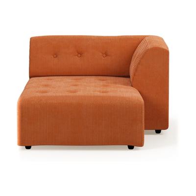 HKliving Vint bank right divan Corduroy Rib Dusty Orange HKliving Vint bank right divan Corduroy Rib Dusty Orange