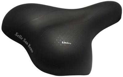 Selle San Remo Zadel union lindau city/trekking zwart