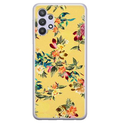 Samsung Galaxy A32 5G siliconen hoesje - Floral days