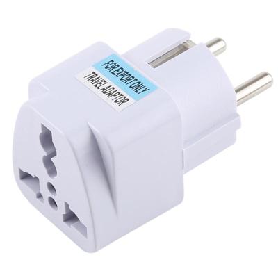 Draagbare universele UK stekker naar EU Plug Power Socket reizen laderadapter met zekering