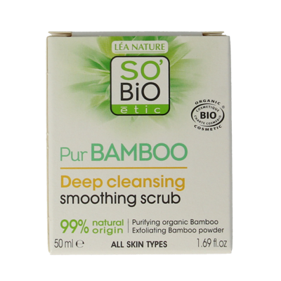 So Bio Etic Bamboo scrub 50 Milliliter
