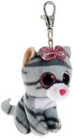 TY beanie boos clip knuffel kat kiki 7 cm - thumbnail