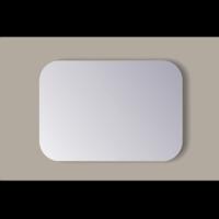Spiegel Rechthoek Sanicare Q-Mirrors Afgeronde Hoeken 60x80 cm PP Geslepen Incl. Ophanging Sanicare - thumbnail
