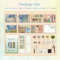 Tone-Cheer Giverny Garden Book Nook met Verlichting Bouwpakket Modelbouw - thumbnail