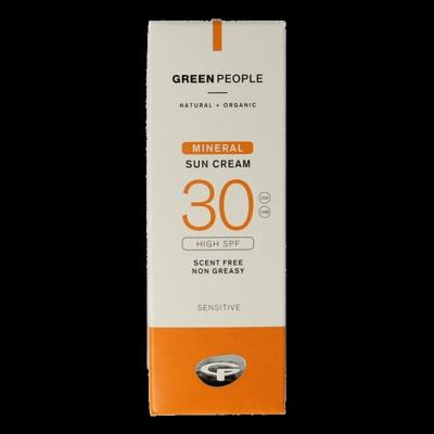 Suncream scent free mineral SPF30 50 Milliliter
