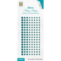 Nellie's Choice • adhesive rhinestones set 4 christmas green col. 3415 - thumbnail