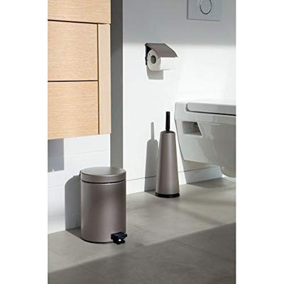 Brabantia renew toiletborstel met houder platinum