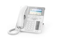 Snom D785 IP-telefoon, SIP bureautelefoon Color + SmartScreen, 12 SIP identiteiten sensor haak schakelaar, Bluetooth, USB, 48 self-labeling toetsen (12 fysiek), Wit, 00004392 - thumbnail