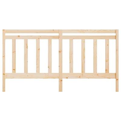 Hoofdbord 206x4x100 cm massief grenenhout