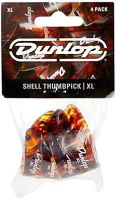 Dunlop 9024P Shell Extra Large Thumb Pick duimplectrumset (4 stuks) - thumbnail
