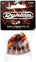 Dunlop 9024P Shell Extra Large Thumb Pick duimplectrumset (4 stuks) - thumbnail