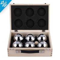 Luxe Jeu de Boules Set in Houten Kist - thumbnail