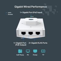 TP-LINK Festa F65-Wall(EU) Festa F65-Wall AX3000 WiFi-accesspoint 2976 MBit/s 2.4 GHz, 5 GHz - thumbnail