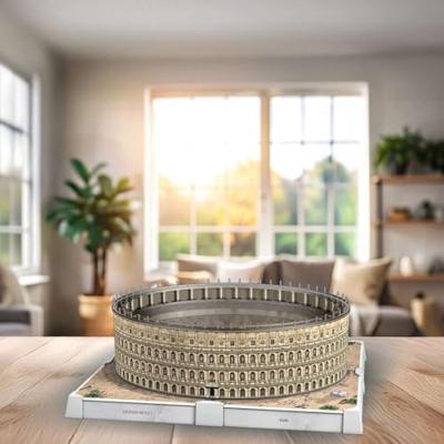 Ravensburger 3d puzzel iconics colosseum rome - met licht - 291st. Ravensburger 3d puzzel iconics colosseum rome - met licht - 291st.
