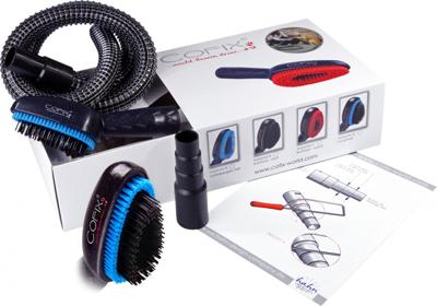 Cofix Hondenborstel Set D 150 Cm Zwart 4-delig