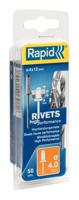 Rapid blindklinknagel alu + drill 4.0x12mm (50st) - thumbnail