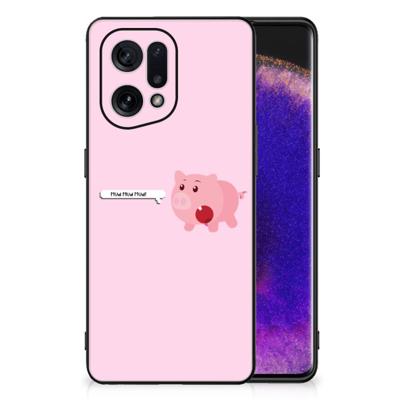 OPPO Find X5 Hoesje Pig Mud