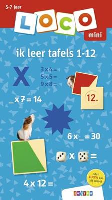 Loco Mini oefenboekje ik leer tafels 1-12