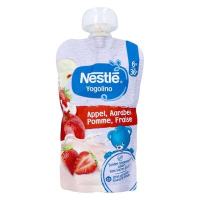 Nestle Yogolino Appel-Aardbei 100g
