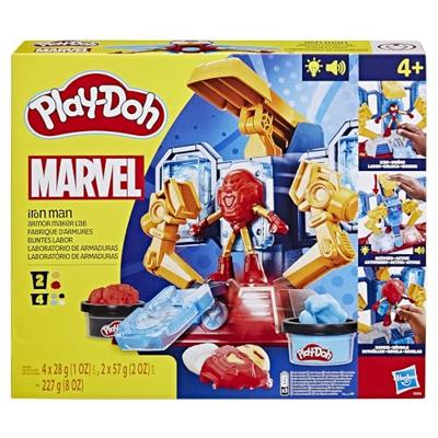 Plasticine Spel Play-Doh Iron Man Armor Factory Geel