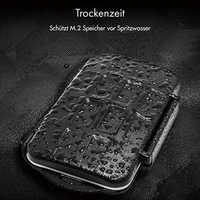 ICY BOX 60751 Geheugenkaart-cover SD-kaart, microSD-kaart, CFast-kaart Zwart/grijs