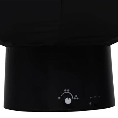 Kerstboom sneeuwend met paraplubasis 75 cm PVC zwart Kerstboom sneeuwend met paraplubasis 75 cm PVC zwart