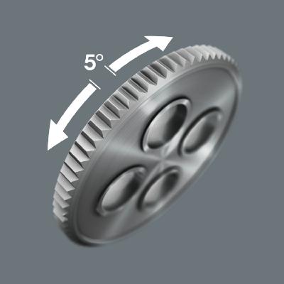 Wera 8000 C SB Zyklop-ratel met 1/2"-aandrijving, 1/2 duim x 277.0 mm - 1 stuk(s) - 05073262001