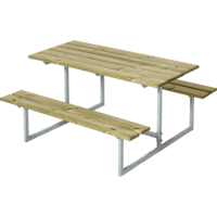 Kinderpicknicktafel Hout "Basic" Geïmpregneerd Hout - thumbnail