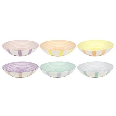 Diepbord 2-tone doos a 6 stuks Ø21cm