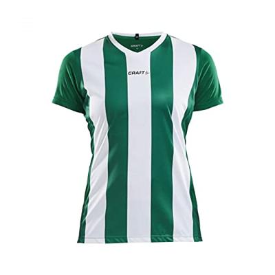 Craft 1905568 Progress Stripe Jersey W - Team Green/White - XXL