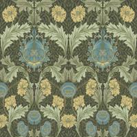 Dutch Wallcoverings Hidden Treasures 2 -Myrtle Grn/Blue/Yellw - Groen/Blauw/Geel - thumbnail