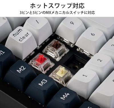 Keychron Q0 Max keypad banana switch
