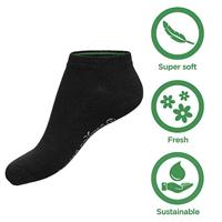 3-paar sneaker sokken DANI - Unisex - Bamboe enkelsokken voor dames en heren - thumbnail