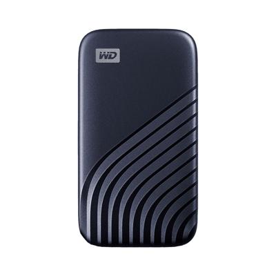 WD My Passport 2 TB Externe SSD harde schijf (2,5 inch) USB-C Blauw WDBAGF0020BBL-WESN