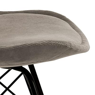 Bendt Eetkamerstoel 'Liva' Rib, kleur Beige Bendt Eetkamerstoel 'Liva' Rib, kleur Beige