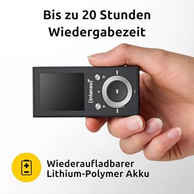 Intenso Intenso MP3 Videoplayer 64GB Music Walker MP3-speler 64 GB Zwart Bluetooth